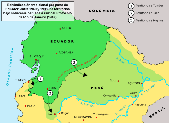 ECUADOR AND PERU 1941