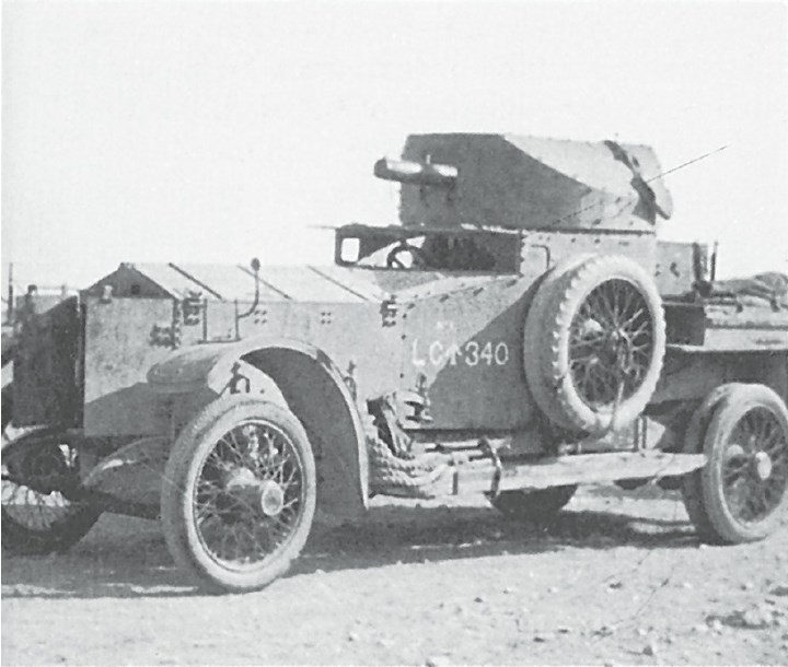 Egypt 1915 – A Rolls Royce Triumph