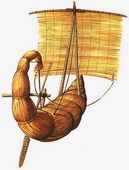 Egyptian Papyrus Boat