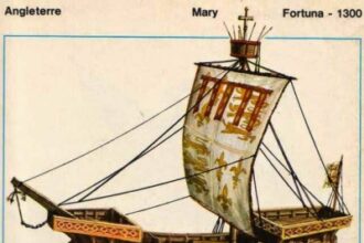English warship – Fourteenth Century
