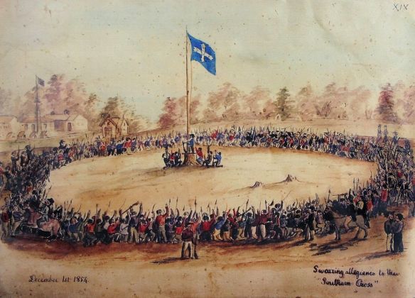 Eureka Stockade, Australia, 1854