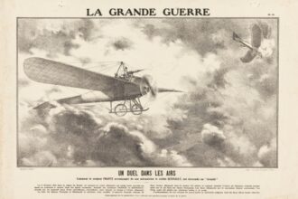 FIRST AIR VICTORY IN WW I, 1914