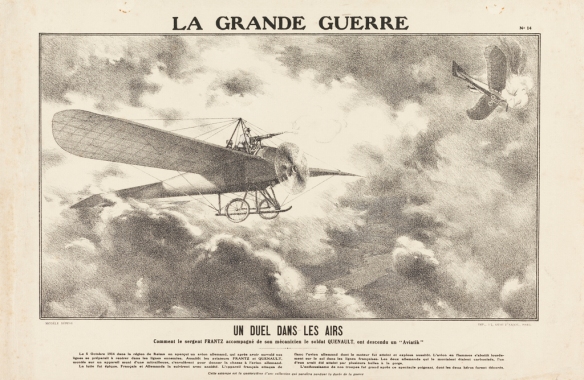 FIRST AIR VICTORY IN WW I 1914