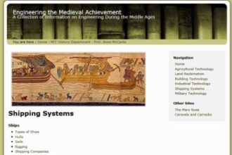 Featured Website: Engineering the Medieval Achievement