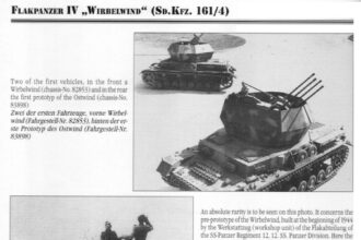 Flakvierling Field Modification on Panzer IV Chassis