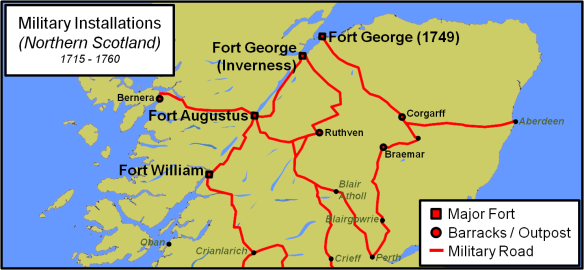 Fort William and Fort Augustus 1746 I