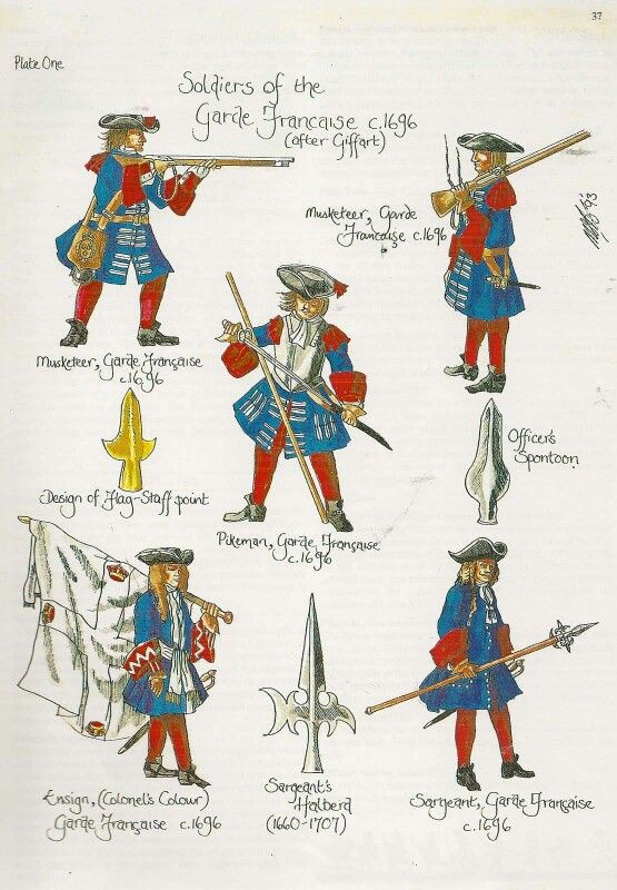 Frances Military Structure – Louis XIV
