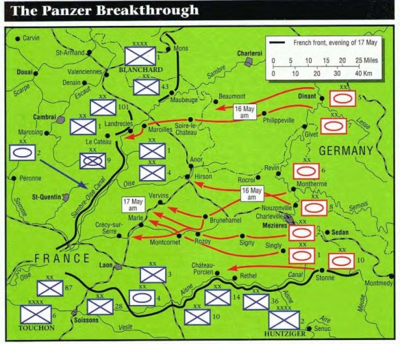 French Counterattack by DeGaulle