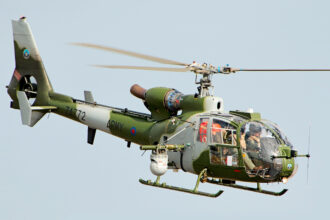 Gazelle Helicopters in service with the French Army