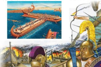 Greeks Build Triremes
