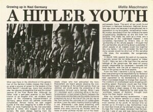 Growing up in Nazi Germany…
