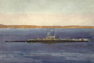 HMS_E11_off_the_Dardanelles
