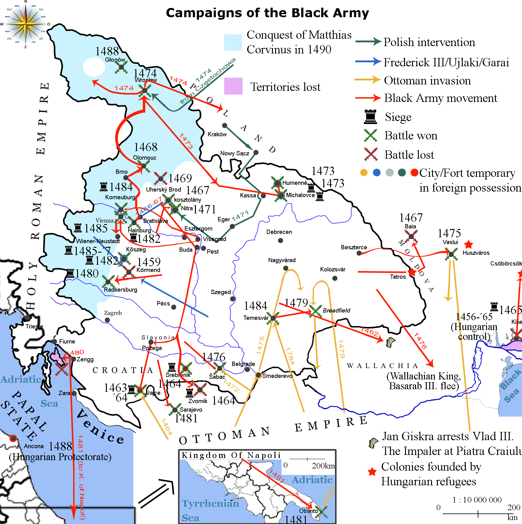 Hungarian War with the Holy Roman Empire 1477–1485