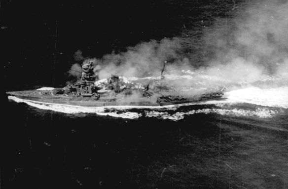IJN Hyuga and Ise Hybrid Battleships – Leyte Gulf