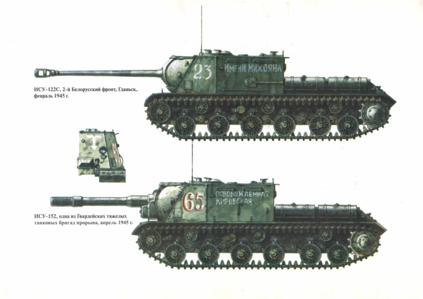 ISU-122/152 Tank Destroyers