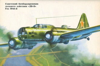 Ilyushin DB-3 Soviet Bomber