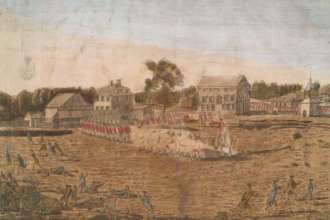 Doolittle Engraving Battle of Lexington 1775