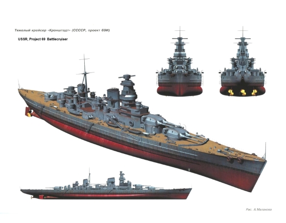 Kronshtadt-class battlecruisers