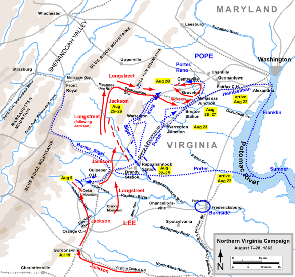Lee Divides and Conquers at the Second Battle of Bull Run