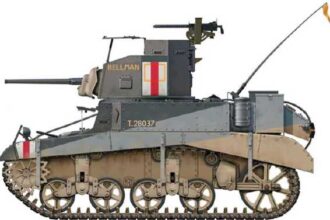 Light Tank M3 – British Army Use