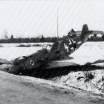7+Luftwaffe+im+Focus+messerschmitt+bf+109+fritz+dinger+operation+barbarossa+winter+snow+white+belly+landed