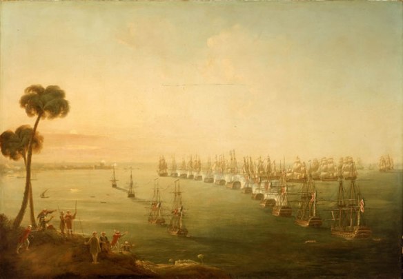 NELSON AND THE BRITISH NAVY FRUSTRATE NAPOLEON’S STRATEGY IN EGYPT