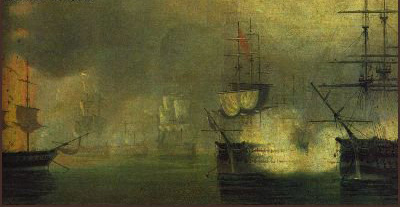 Naval actions at the Siege of Ochakov 1788