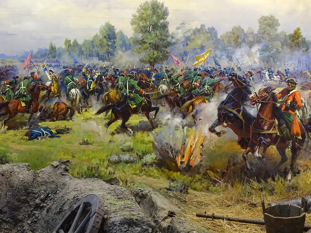 Peters Triumph Battle of Poltava