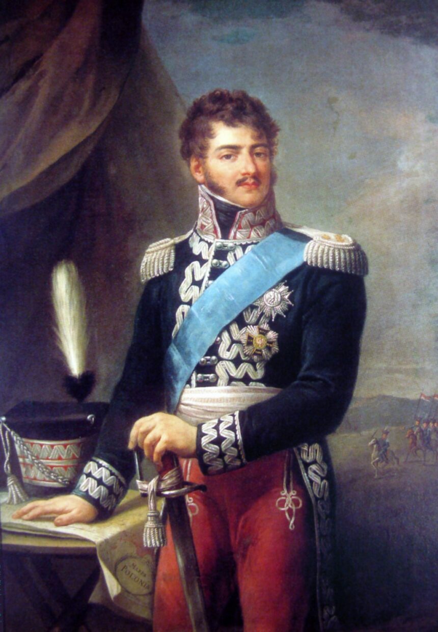 Prince Jozef Anton Poniatowski, (1763-1813)