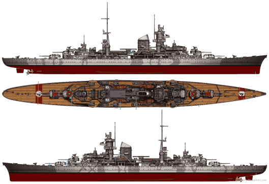 dkm-prinz-eugen-1942-heavt-cruiser