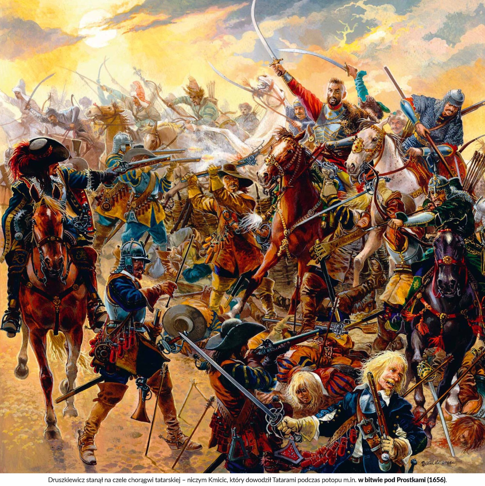 Prostki 1656 Bitwa pod Prostkami