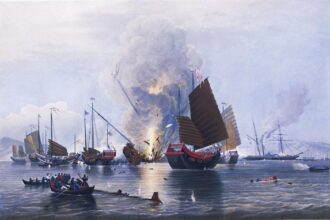 destroying_chinese_war_junks_by_e-_duncan_1843
