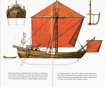 Roman 1st Century Merchant Ship