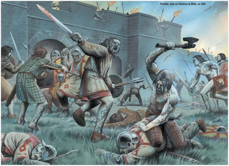 Roman Defence in Depth Against the Pictish Threat