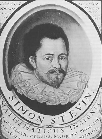 Simon Stevin, (c. 1548–1620)