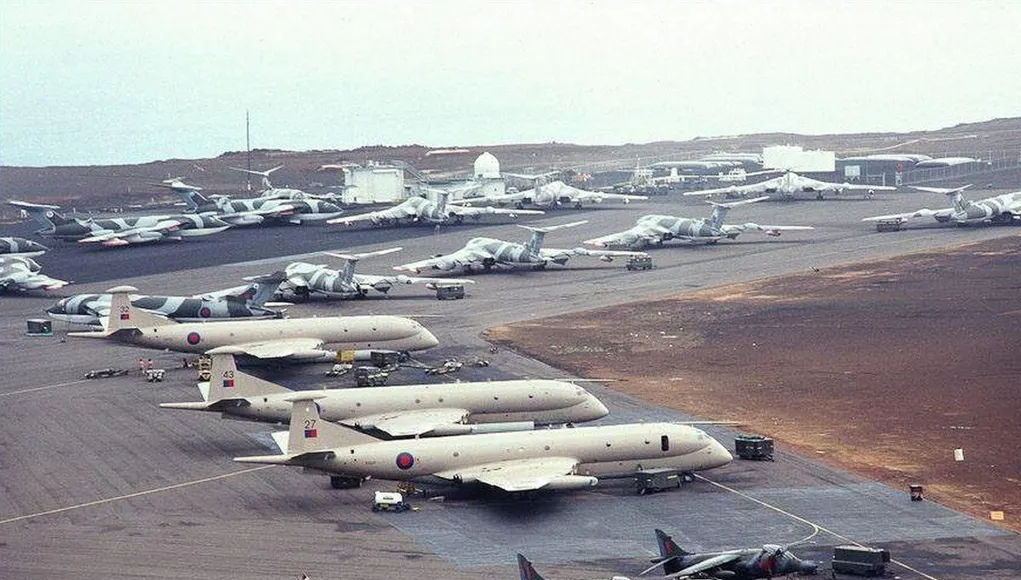 Support Operations at Ascension Island during the Falklands War II