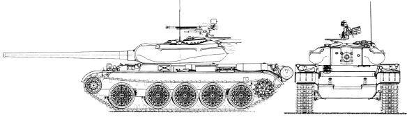 T 54 Main Battle Tank 1 3 Models
