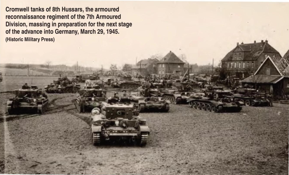 THE DRIVE ON HAMBURG 1945