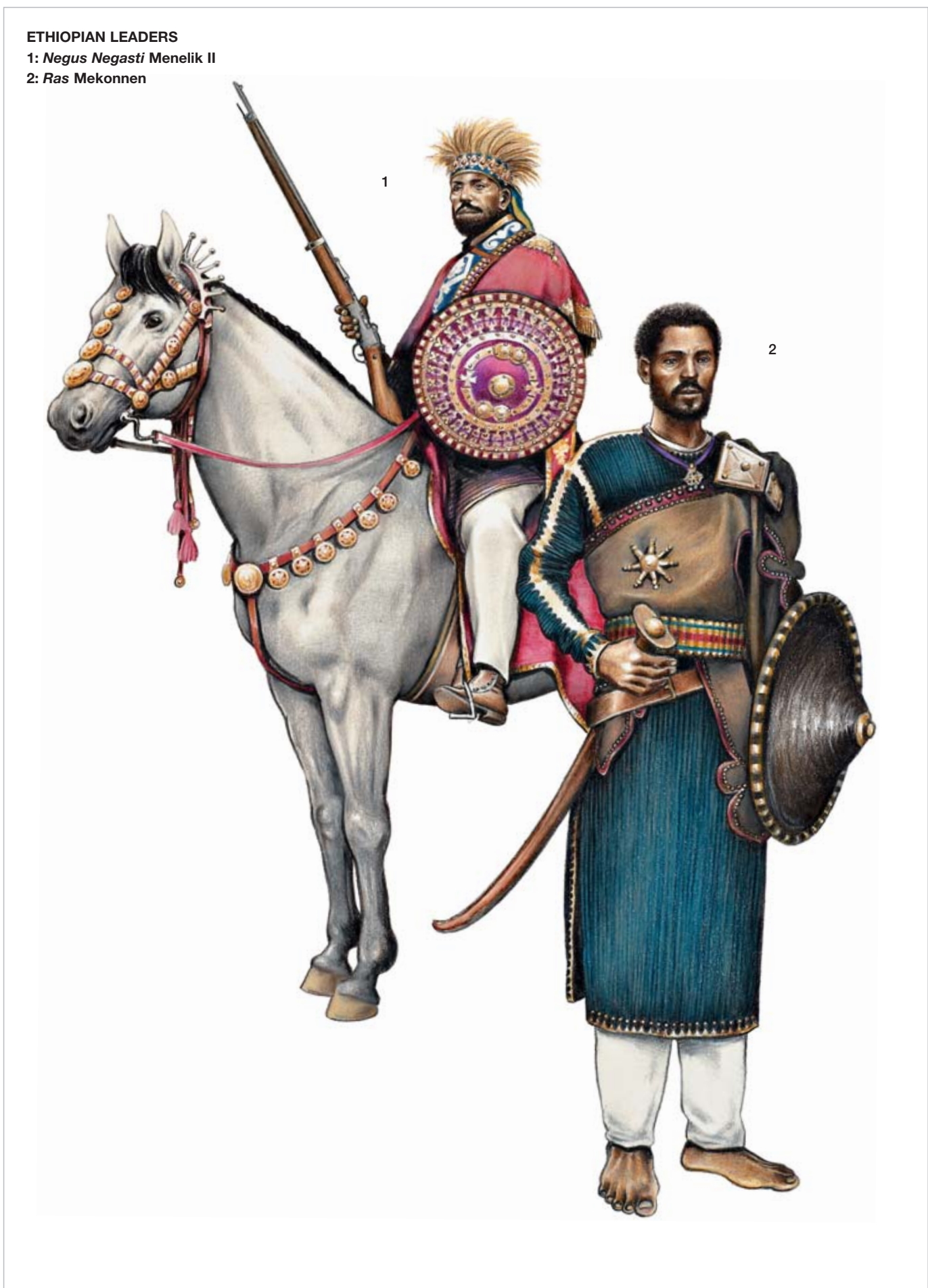 THE ETHIOPIAN ARMY AT ADOWA
