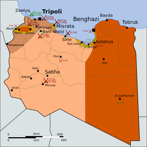 THE LIBYAN UPRISING