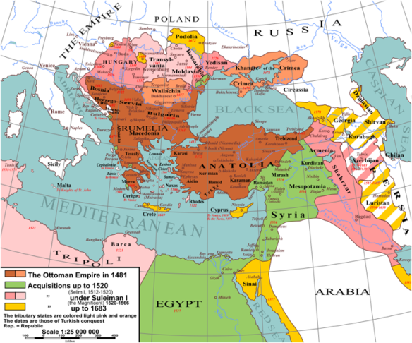 THE OTTOMAN STATE AS A WORLD POWER 1526–96