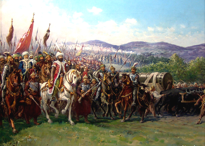 THE RISE OF THE OTTOMAN EMPIRE AND THE SACK OF CONSTANTINOPLE, 1453