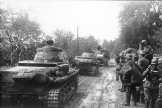 Tanks Against Forts at Różan