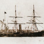 The 1870 Torching of the Pirate Ship Forward I