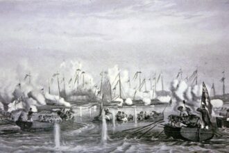 Battle_of_Fatshan_Creek,_a_Royal_Navy_vs_Chinese_war_junks