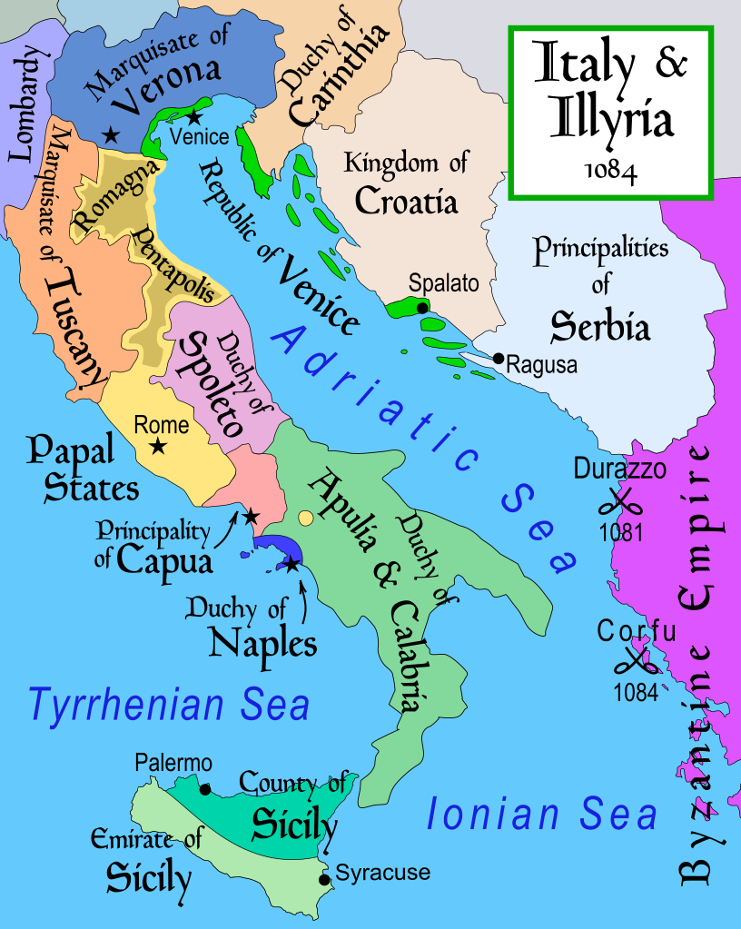 The Battle of Corfu November 1084