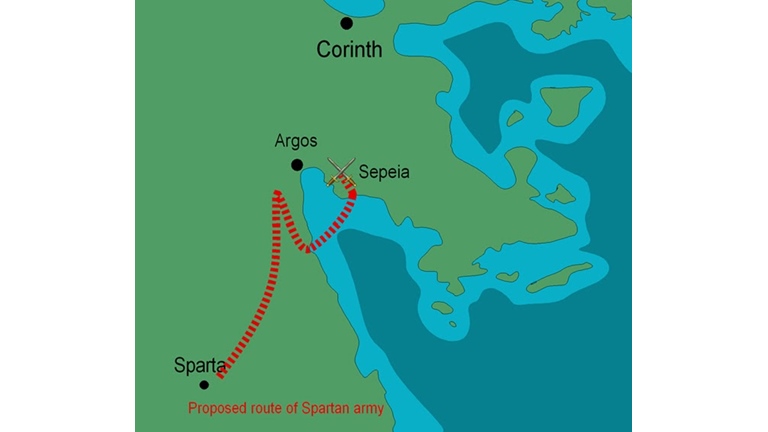 The Battle of Sepeia