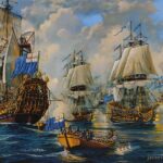 The Battle of the Texel 11 August 1673
