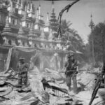 British_soldiers_patrol_Burmese_town_Bahe