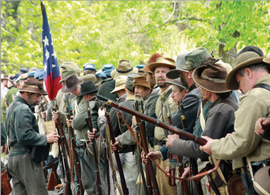 The Confederate Soldiers Dress Equipment